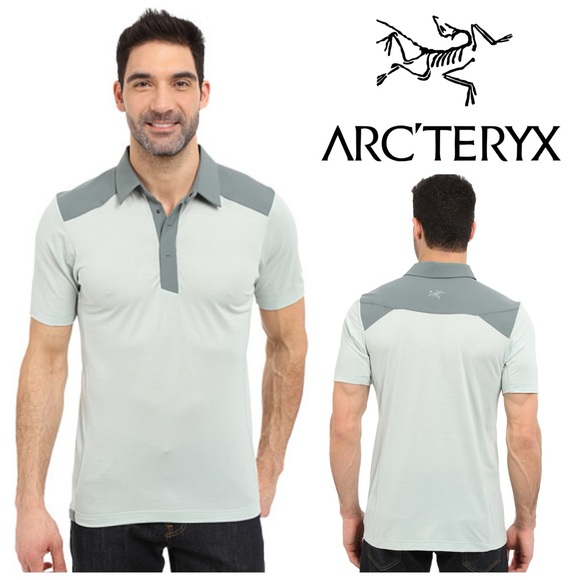 Arc'teryx Other - Arc’teryx A2B Polo Shirt Hemingray in Green (flawed)